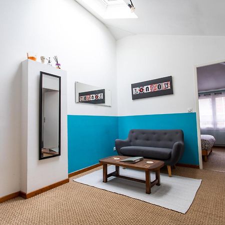 T2 Toulouse 40M2, Lit Queen Size, Climatisation, Quartier Sympa, Terrasse ภายนอก รูปภาพ