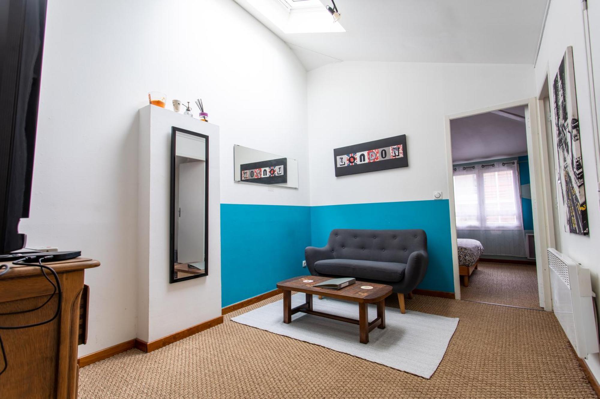 T2 Toulouse 40M2, Lit Queen Size, Climatisation, Quartier Sympa, Terrasse ภายนอก รูปภาพ