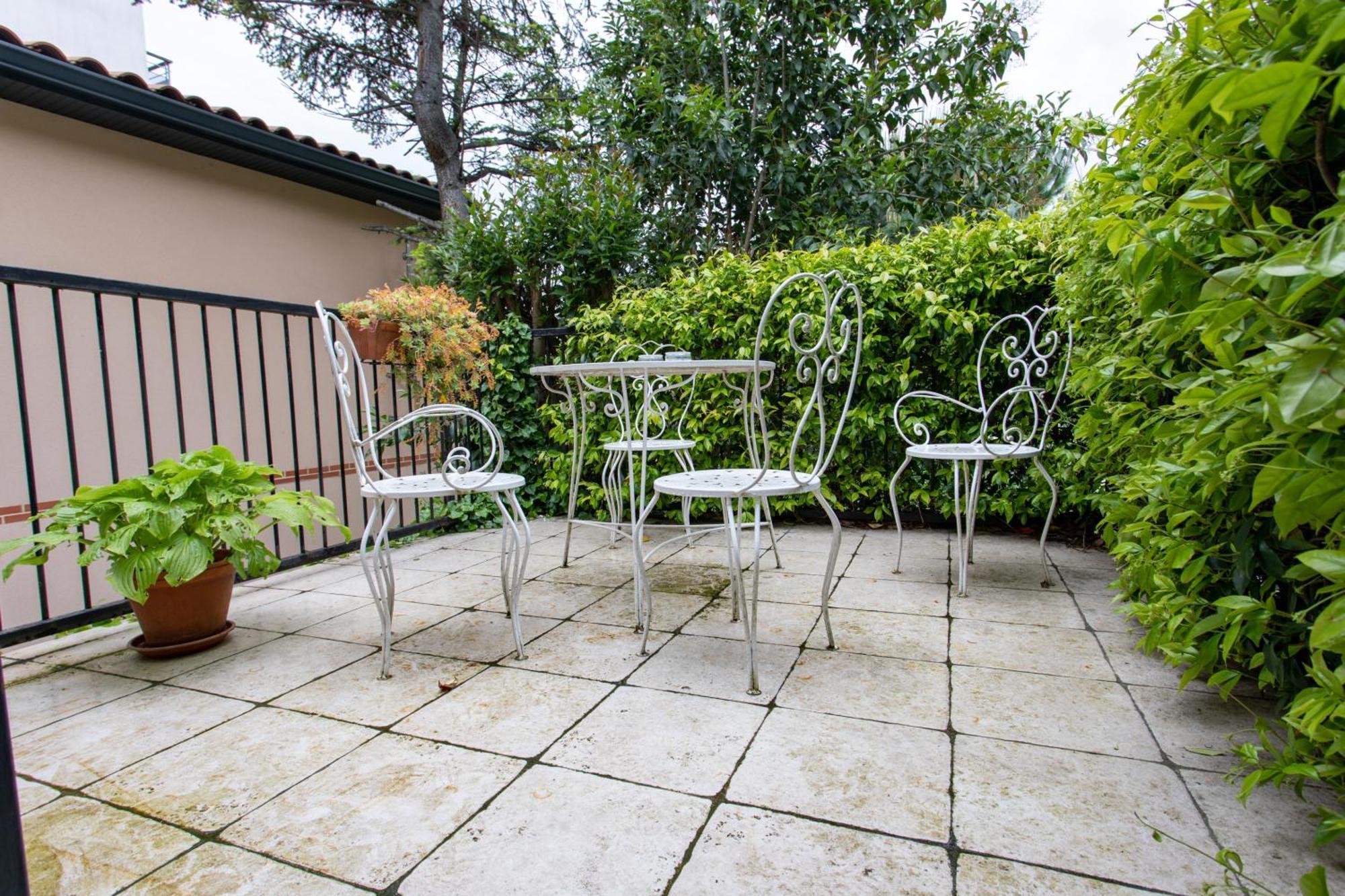 T2 Toulouse 40M2, Lit Queen Size, Climatisation, Quartier Sympa, Terrasse ภายนอก รูปภาพ